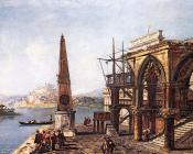 Imaginative View with Obelisk - 米歇尔·马里斯奇